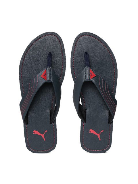 

PUMA Men Navy Flip-Flops, Navy blue
