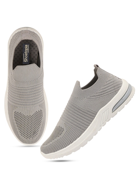 

Shoetopia Women Grey Walking Non-Marking Shoes