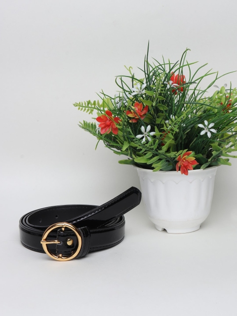 

Swiss Design Women Black Belts