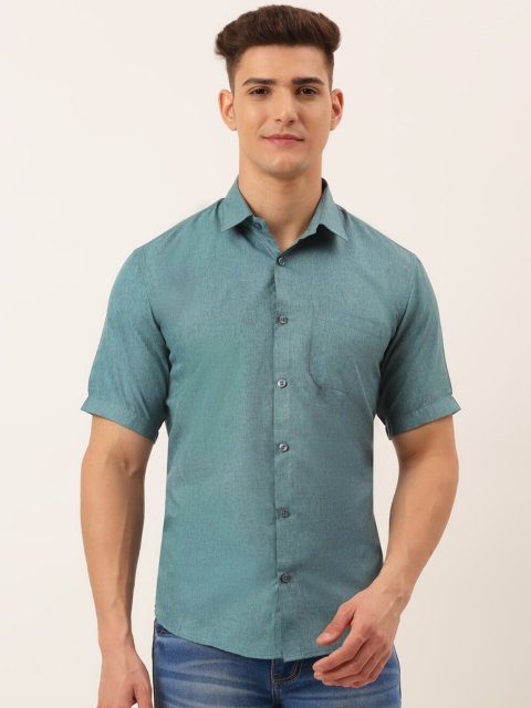 

JAINISH Men Grey Classic Slim Fit Casual Shirt