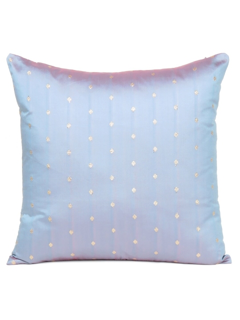 

OUSSUM Grey & Gold-Toned Ethnic Motifs Square Cushion Covers