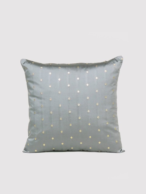 

OUSSUM Grey & Gold-Toned Square Cushion Covers