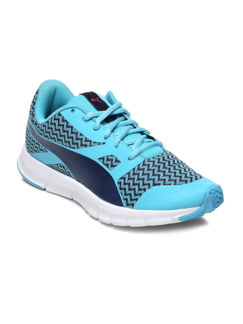 

Puma Unisex Blue Flexracer Material G Running Shoes