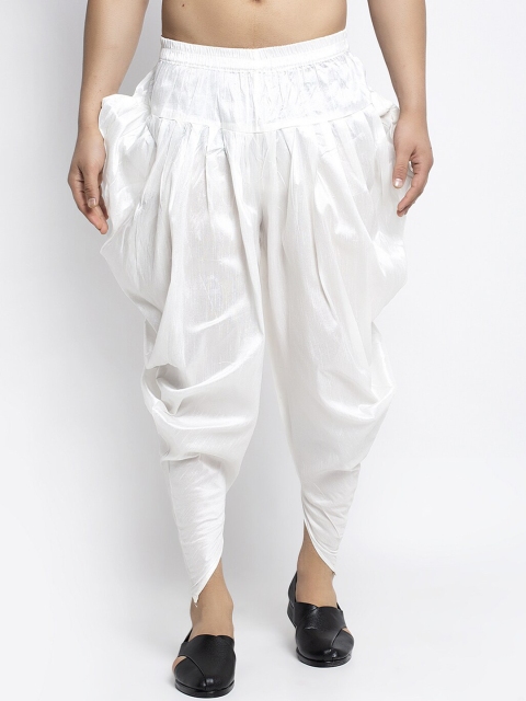 

Benstoke Men White Solid Dhoti
