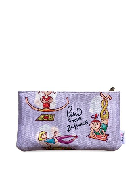 

BandBox Blue Printed Structured Handheld Bag