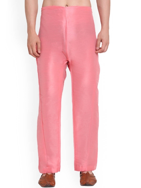

Benstoke Men Pink Solid Pyjamas
