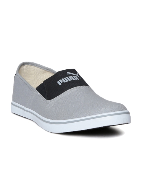 

PUMA Men Grey Slip-On Sneakers