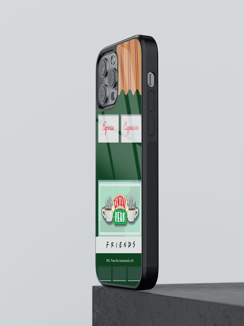 

macmerise Green Printed Central Perk iPhone 12 Pro Back Case