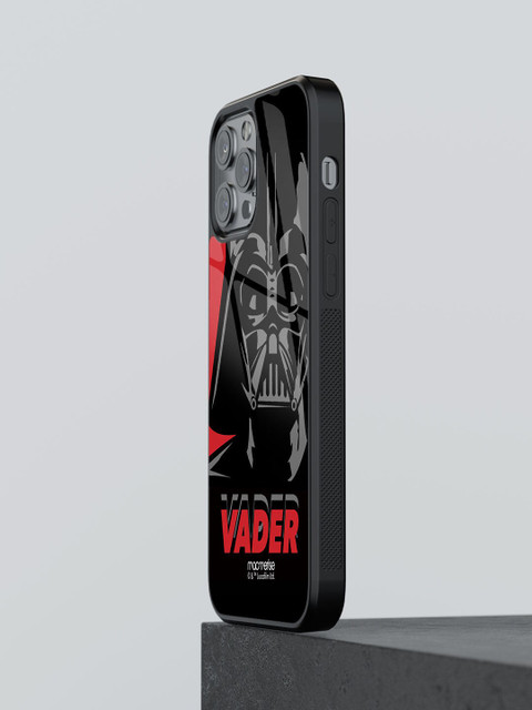 

macmerise Black & Red Printed iPhone 13 Pro Max Back Case