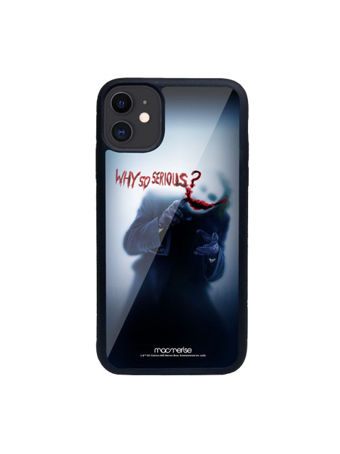 

Macmerise Black Why So Serious Printed iPhone 11 Back Case
