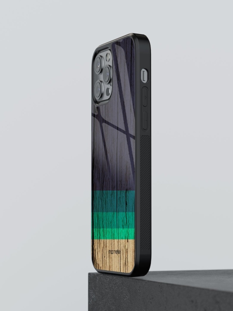 

macmerise Black Printed iPhone 12 Pro Back Case