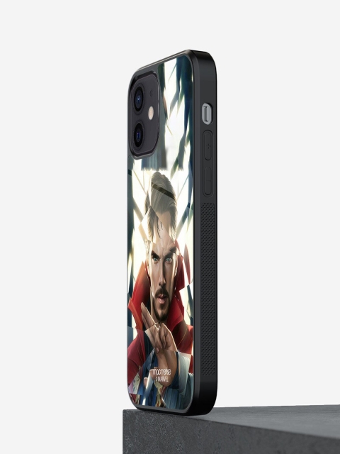 

macmerise Red & White Printed iPhone 12 Mini Back Case
