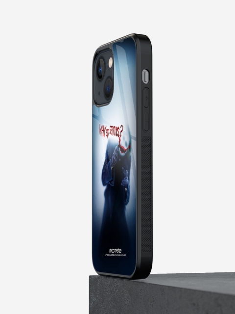 

macmerise Adults Blue & Red Printed iPhone 13 Mini Back Case