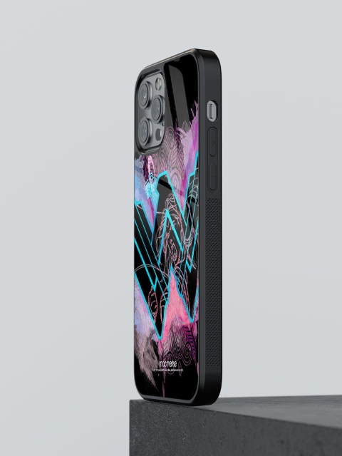 

macmerise Pink & Blue Printed Wonder Woman Splash iPhone 12 Pro Max Back Case