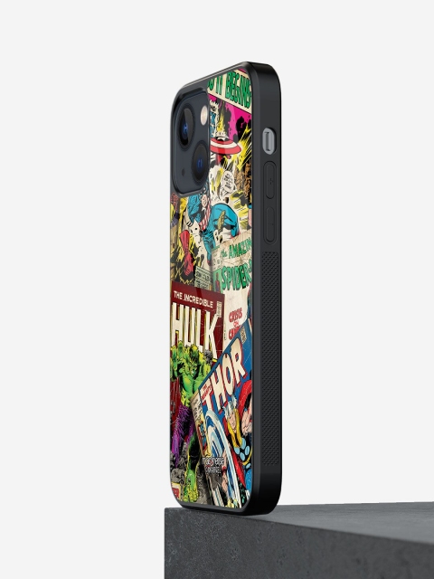 

macmerise Multicolour Printed iphone 13 Back Case, Multi