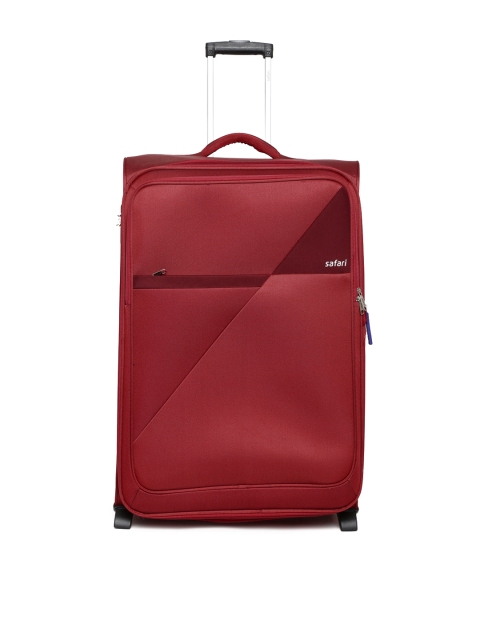 

Safari Maroon Blade Large Trolley Bag