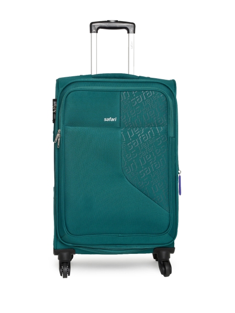 

Safari Unisex Teal Green Badge Medium Trolley Bag