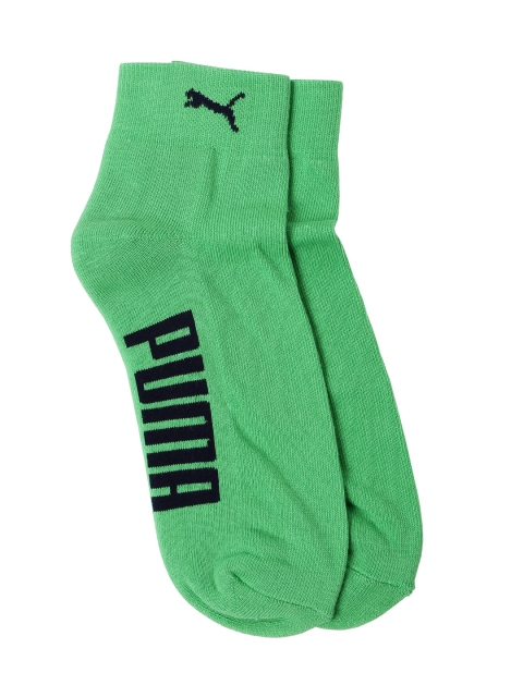 

Puma Men Green Ankle-Length Socks