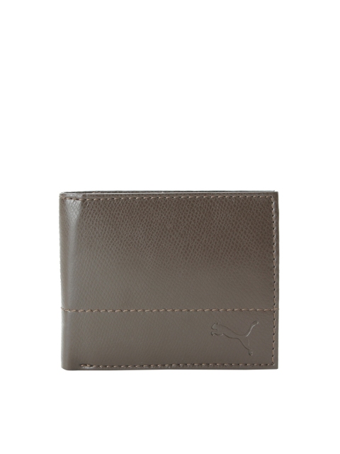 

Puma Men Brown Solid Two Fold Wallet
