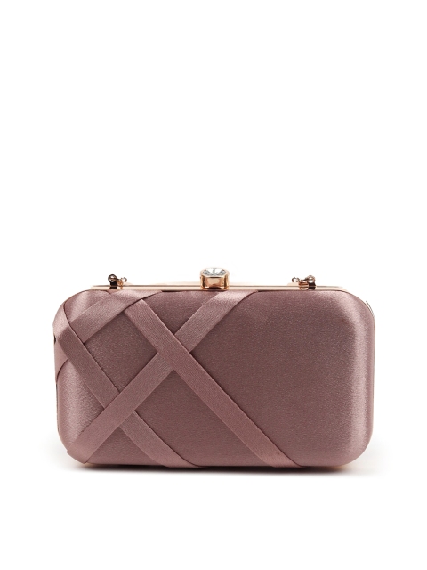 

ODETTE Beige Oversized Structured Shoulder Bag with Tasselled
