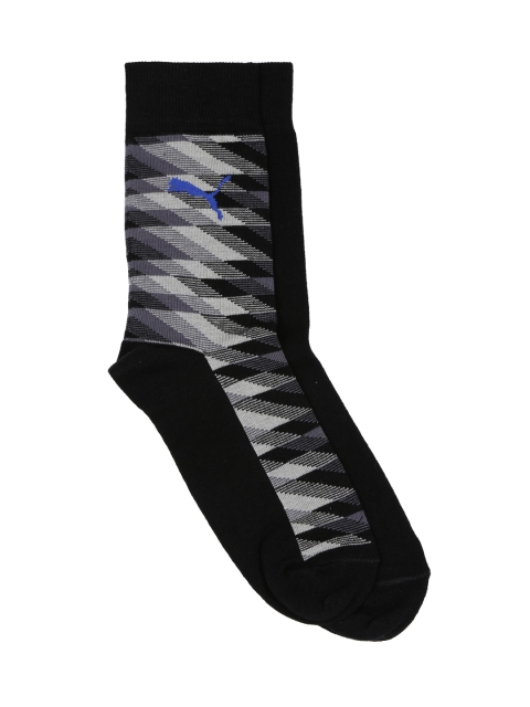 

Puma Men Set of 2 Black Socks