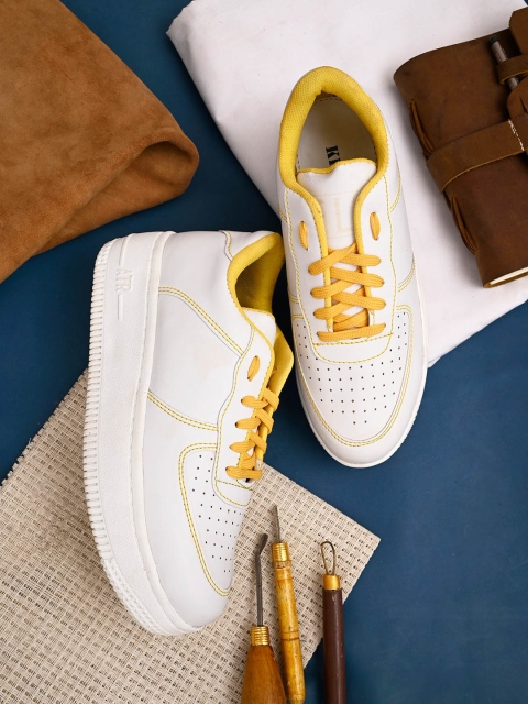 

Killer Women White Perforations Sneakers