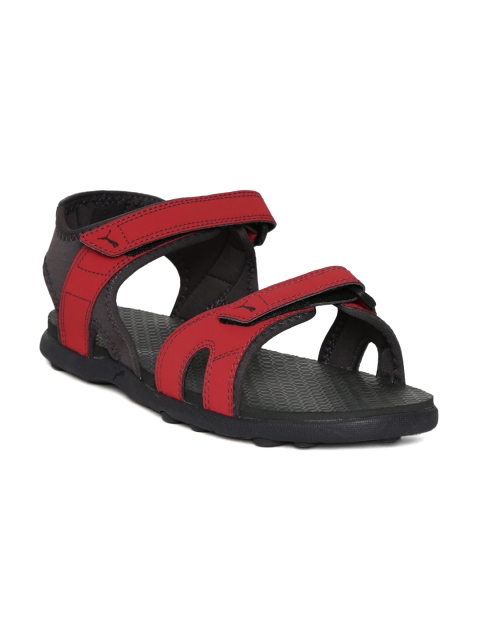 Puma Men Red Starry MU IDP Sports Sandals available at myntra for Rs.899