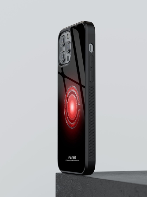 

macmerise Black & Red Logo Cyborg iPhone 13 Pro Max Back Case