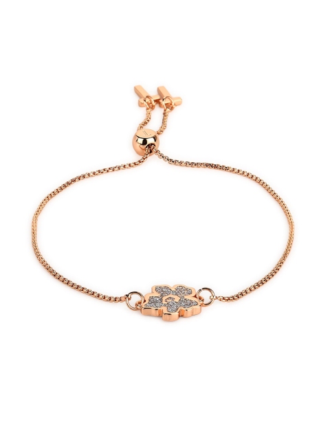 

Ted Baker Women Gold-Toned Handcrafted Gold-Plated Charm Bracelet
