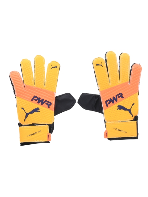 

Puma Men Yellow evoPOWER Grip 4.3 Goalkeeper Gloves