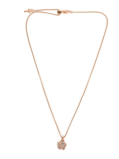 

Ted Baker Gold-Plated Lilliflora Shaped Pendant With Chain, Multi