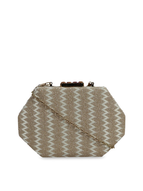

LELYS Women White Clutches