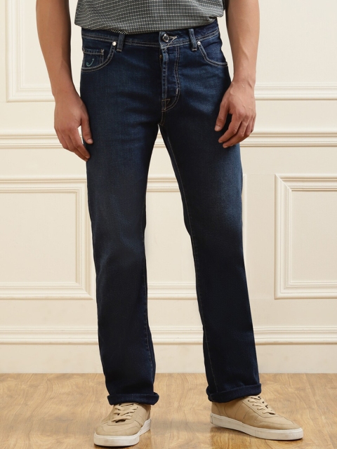 

Jacob Cohen Men Blue Applique Jeans
