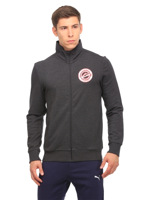 

Puma Men Grey Blank India Solid Sporty Jacket