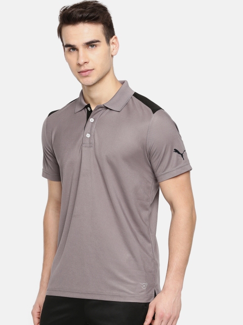 

Puma Men Grey Train Polo T-shirt