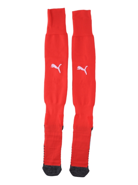 

Puma Men Red Match Knee-Length Socks