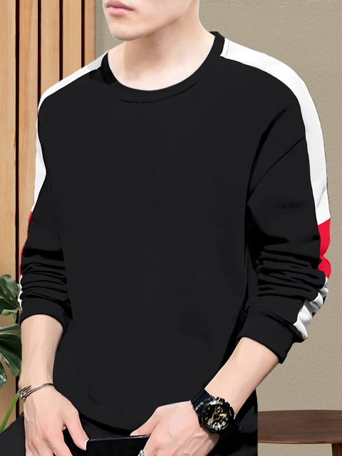 

GESPO Men Black T-shirt