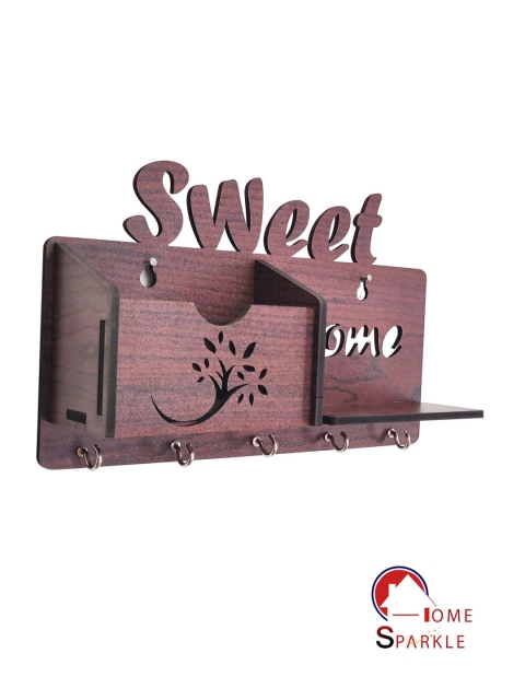 

Home Sparkle Brown Sweet Home Wall Mounted Key Holders