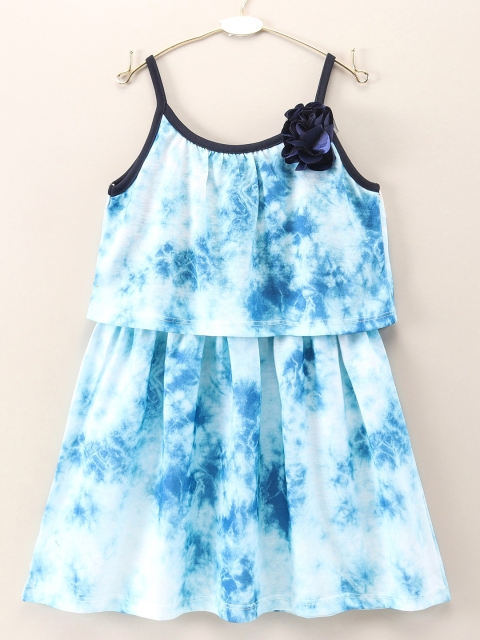 

CrayonFlakes Blue Tie and Dye Dyed Dress
