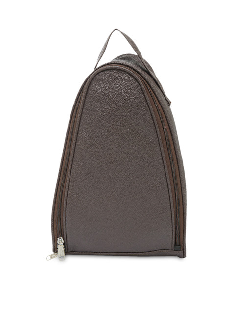 

Bags.R.us Unisex Brown Shoe Travel Bag