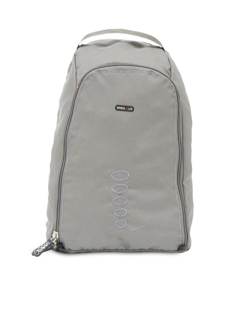 

Bags.R.us Unisex Grey Shoe Travel Bag
