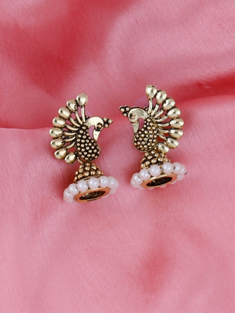 

Silver Shine Gold Contemporary Drop Earrings