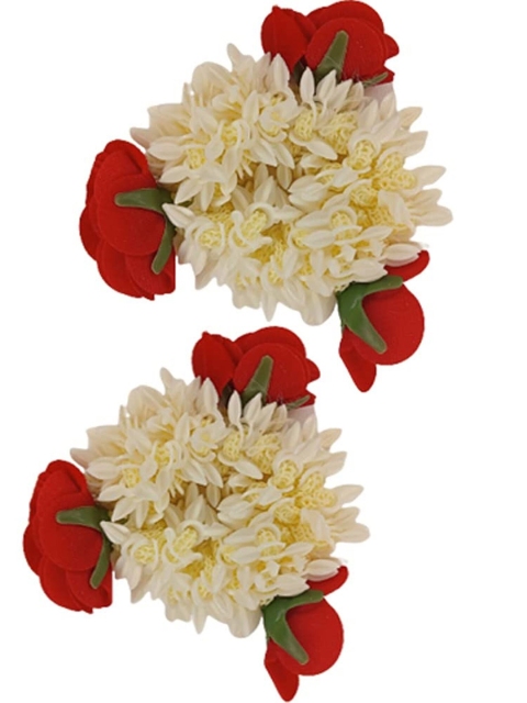 

DIAN Women Set of 2 Ponytail Holders, White