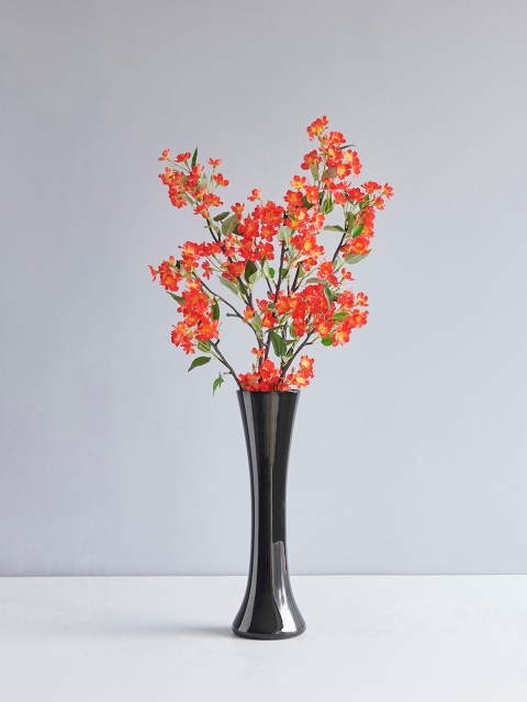 

Pure Home and Living Black Solid Taper Vases