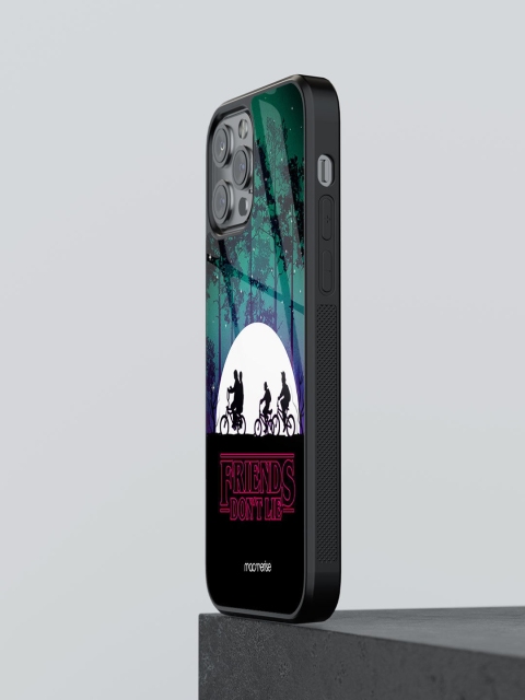 

macmerise Green Printed Iphone 12 Pro Glass Mobile Case, Multi