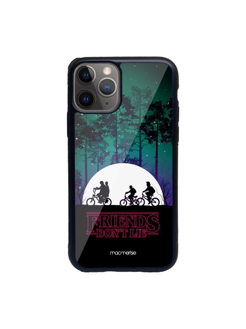 

macmerise Multicolor Typography Print iPhone 11 Pro Max Back Case, Multi