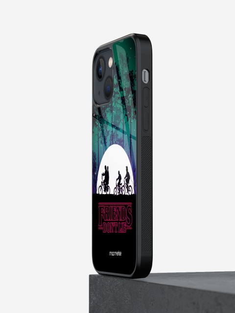 

macmerise Black & Green The Gang of Hawkins Printed iPhone 13 Phone Case