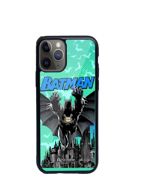 

macmerise Sea Green Batman Printed Glass iPhone 11 Pro Back Case