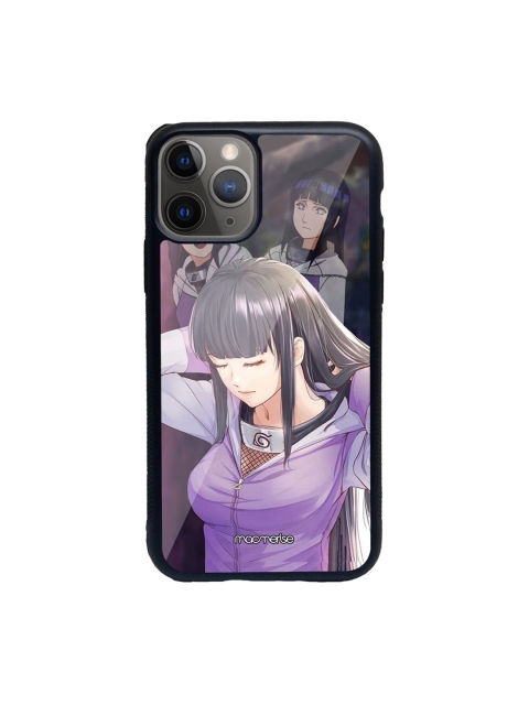 

Macmerise Purple Printed Iphone 11 Pro Glass Phone Case