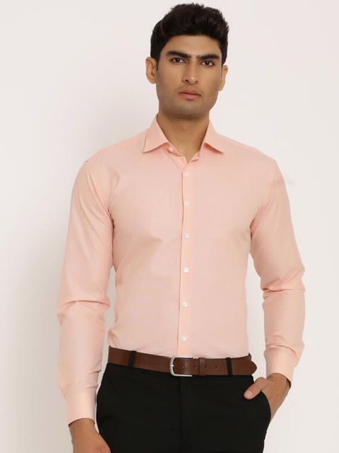 

Tistabene Men Pink Solid Comfort Cotton Formal Shirt